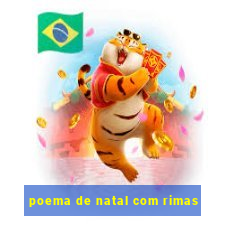 poema de natal com rimas